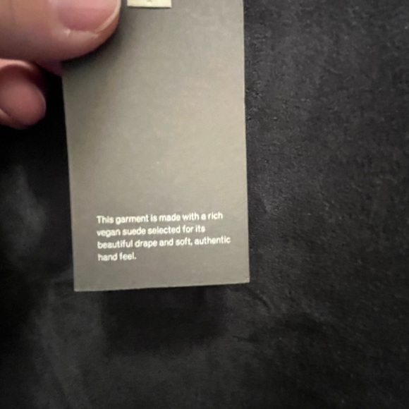 Brand new Wilfred Free vegan suede dress size 4 dark grey - Picture 5 of 7